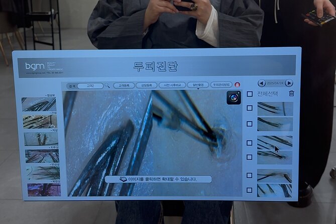 15 Step Stem Cell Scalp Treatment in Seoul - Neck work makes the treatment feel like a spa