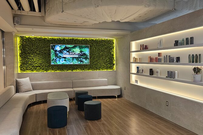 15 Step Stem Cell Scalp Treatment in Seoul - Starting with a microscope and Smart Mirror AI