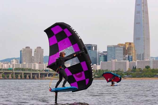 2-Hour Private Kayaking and Paddleboarding Experience in Hanriver - Lotte Tower from the water