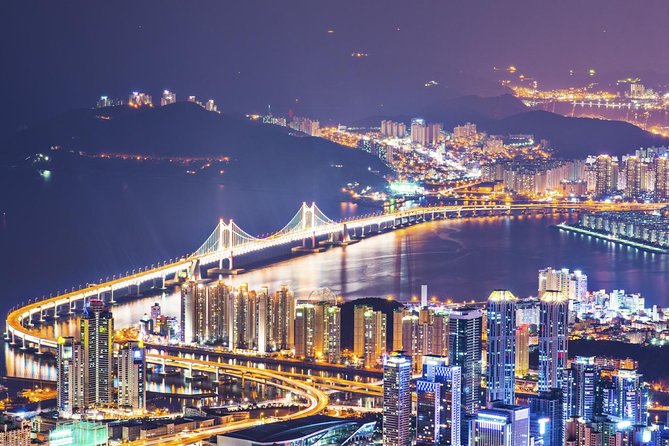 Busan by Night - Mt Hwangryeong gives you the big picture
