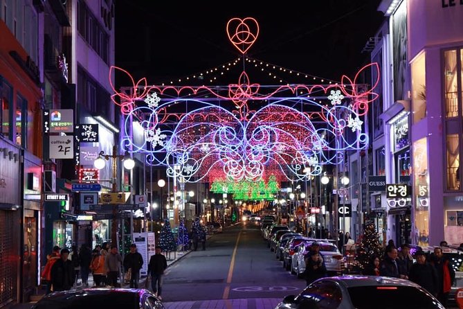 Busan City Tour Including Gamcheon Culture village and Haedong Yonggungsa Temple - Oryukdo Skywalk: Cliffs Along the Shore