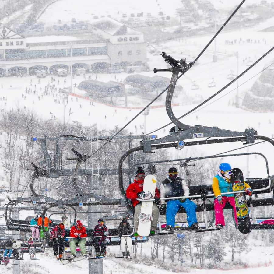 Busan: Eden Valley Resort Winter Ski Snowboard Sled Day Tour - Why Eden Valley works as a winter day trip