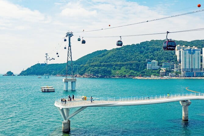 Busan Full-Day City Tour with Gamcheon Village, Sea Temple & more - Taejongdae and the Danubi Train