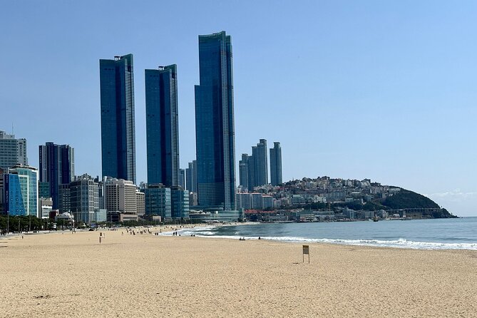 Busan Full-Day Customizable Private Tour in English - Gwangalli Beach and the bridge view