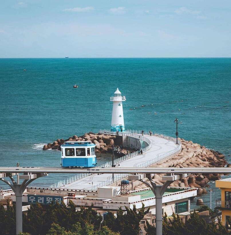 Busan: Gamcheon Village and Haeundae Blueline Park Tour - Haedong Yonggungsa Temple and the sea
