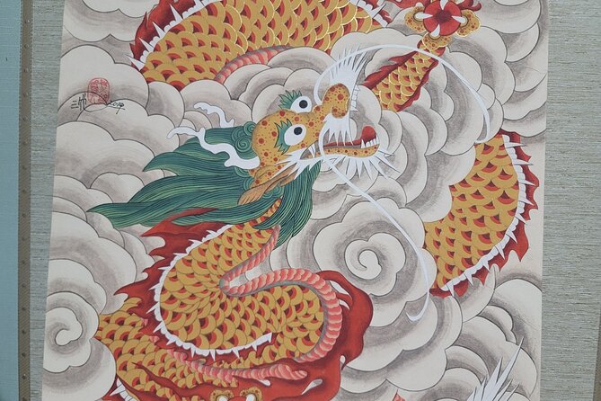 [BUSAN,GamcheonVillage] Private Korean Art Painting Class - Traditional materials and a personal painting