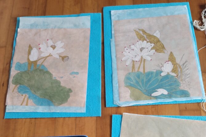 [BUSAN,GamcheonVillage] Private Korean Art Painting Class - Learning the basics of minhwa