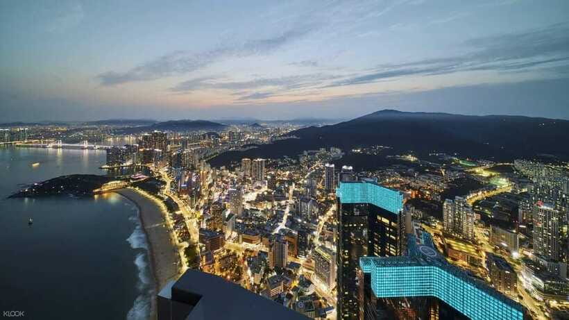 Busan: Haeundae LCT Tower 'X the Sky' Entry Ticket - Floor 99: Starbucks or a meal with a view