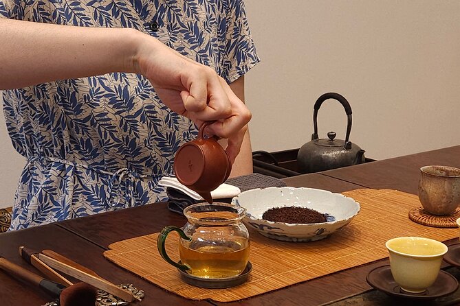 Busan: Join a Tea Ceremony & Create a Calligraphy Memento - A quiet change of pace in Yongho-dong