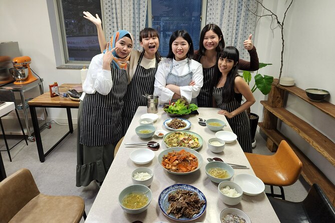 Busan Local Food Cooking Class with Market Tour - Meeting chef Heeyoung at the cooking studio