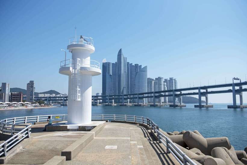 Busan's Best: Sea Temples, Yacht Tour & Sky Capsule Day Tour - A 70-minute yacht view of Busan’s skyline