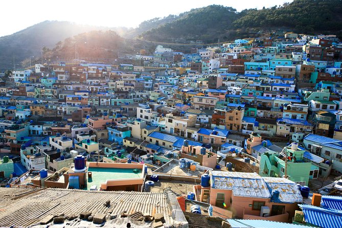 Busan's Cultural Wonders with Beach Train & Gamcheon Village etc - Riding the Haeundae Blueline Beach Train