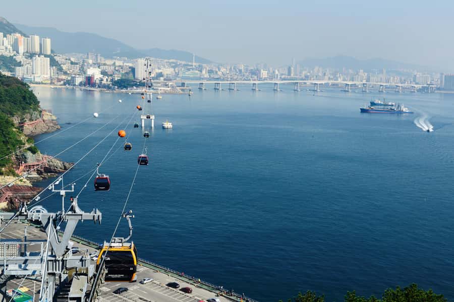 Busan: Sky Capsule+ Huinnyeoul+ Gamcheon+ Songdo+ Night View - Guide quality and the feel of the day