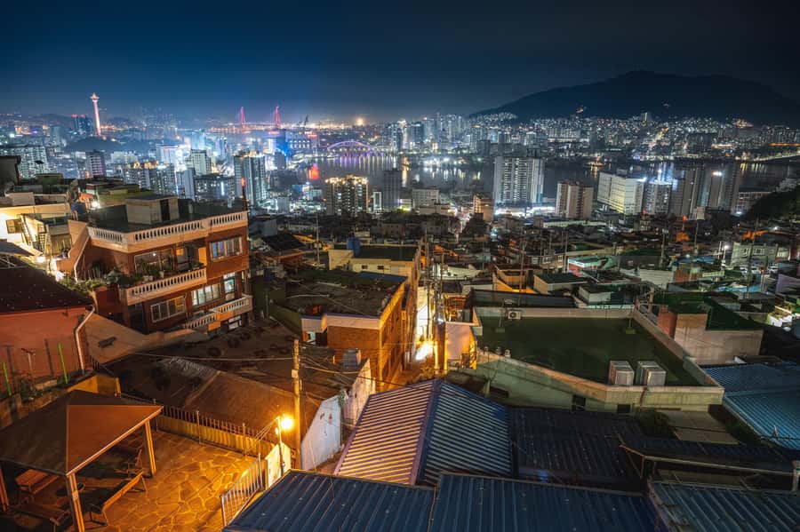 Busan: Sky Capsule+ Huinnyeoul+ Gamcheon+ Songdo+ Night View - Haeundae Blue Line Park and the Sky Capsule