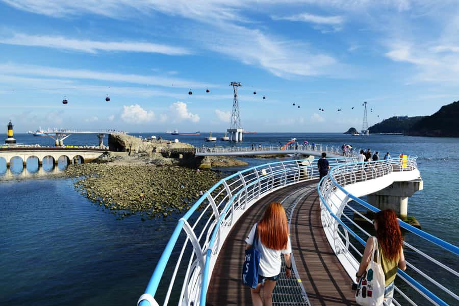 Busan: Sky Capsule+ Huinnyeoul+ Gamcheon+ Songdo+ Night View - Huinnyeoul Culture Village above the southern sea
