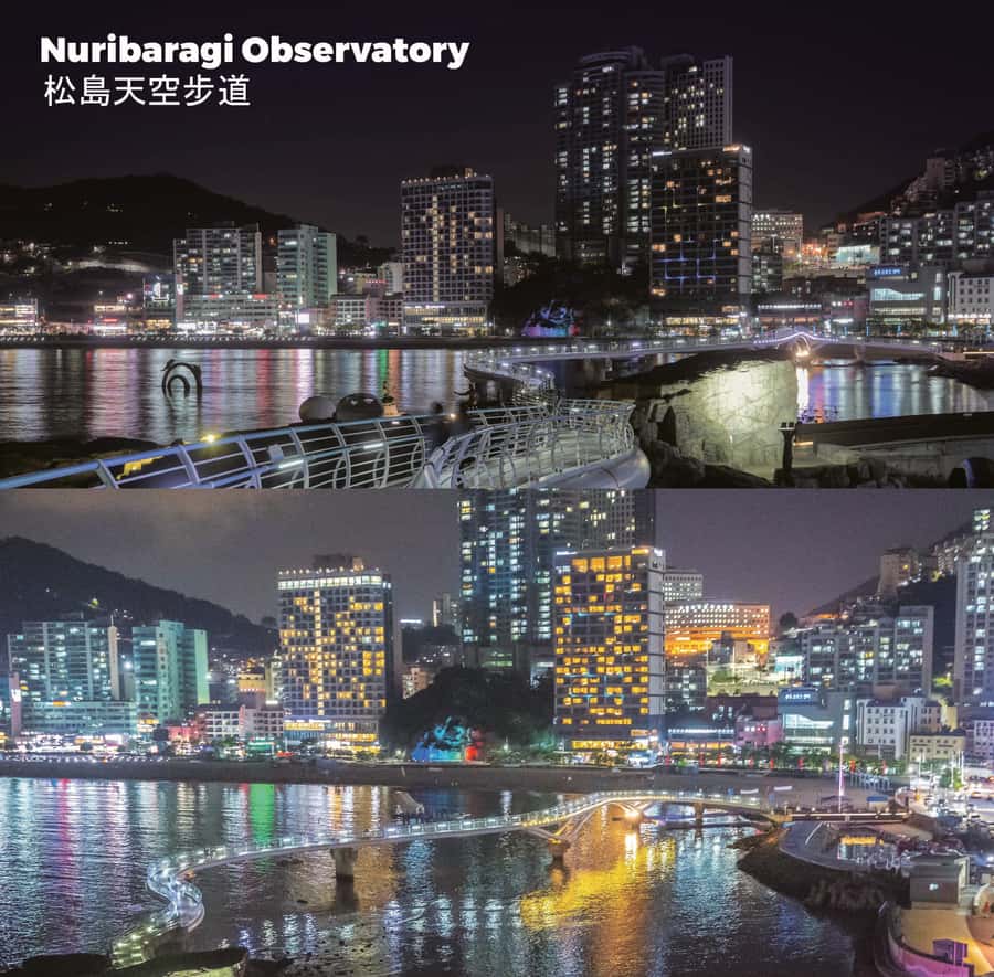 Busan: Sky Capsule+ Huinnyeoul+ Gamcheon+ Songdo+ Night View - Busan Democracy Park after dark