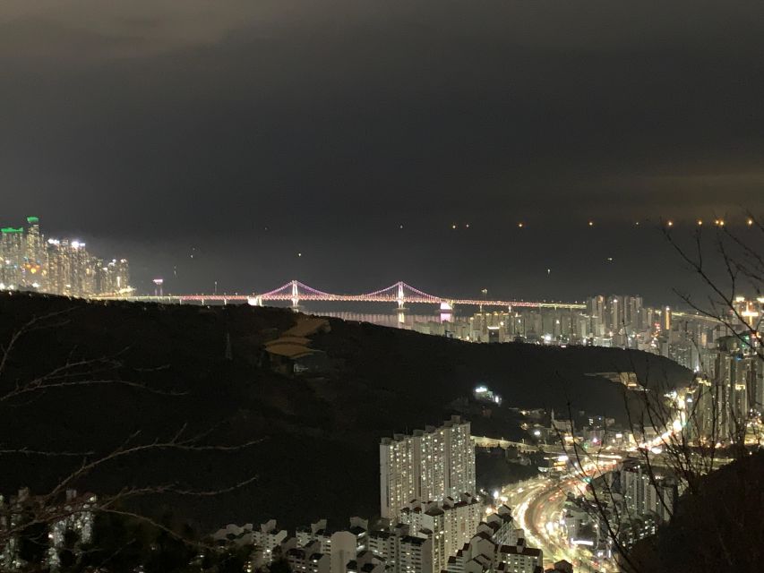 Busan: The Best Night View Small Group Tour - The drive up the mountain
