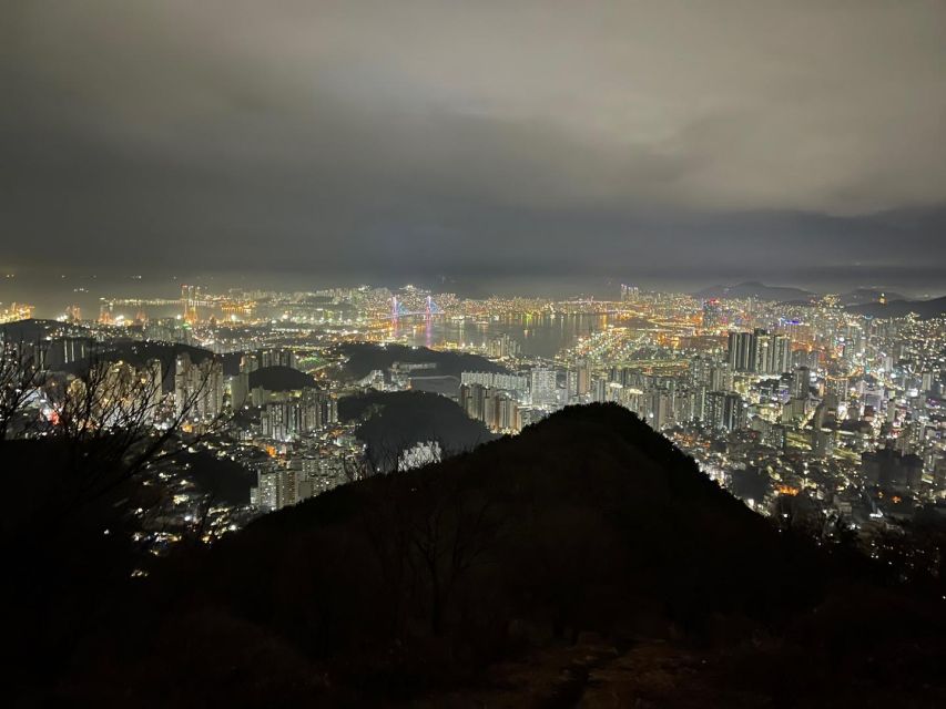 Busan: The Best Night View Small Group Tour - The Hwangnyeongsan walk: short, scenic, and still outdoors