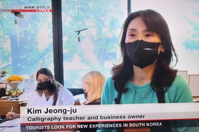 Carve Your Personal Korean Stone Seal with Jeongju in Insadong - Carving the seal with patient guidance