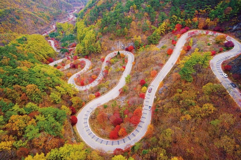 Danyang Tour: Guinsa Temple & Bobaljae & Mancheonha Skywalk - Temple food, with no guarantee