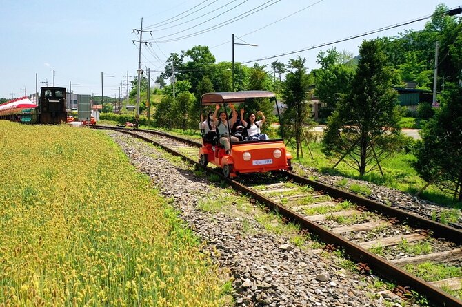 Day Trip to Nami Island with Rail bike and The Garden of Morning Calm - Three countryside stops from central Seoul