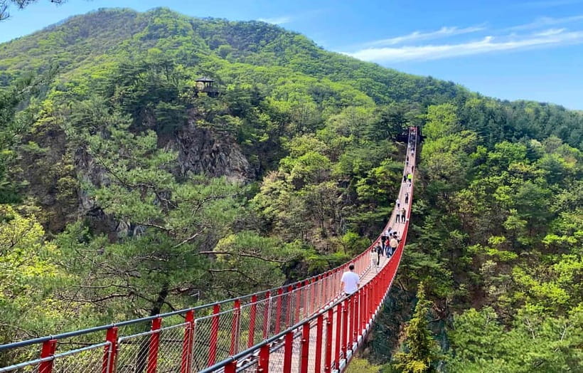DMZ; NK Defector, 3rd Tunnel, Suspension Bridge,Hotel pickup - Imjingak Park remembers families separated by war