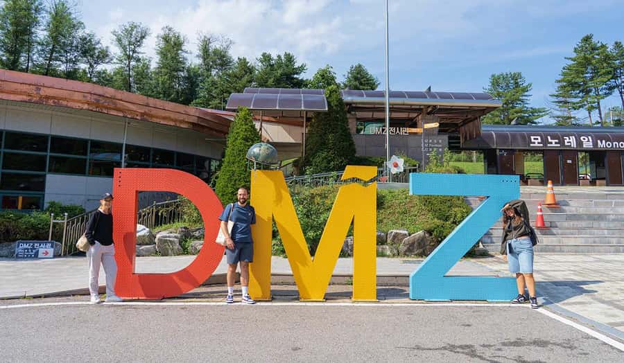 DMZTour from Seoul:3rd Tunnel,North Korea View&UNESCO Valley - Walking through the Third Tunnel