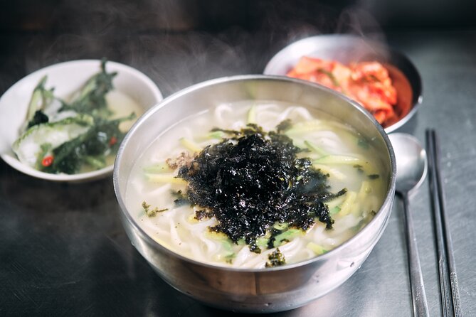 Downtown Seoul Guided Food & Market Tour with 8+ Local Tastings - Kimbap and the sweeter side of Seoul