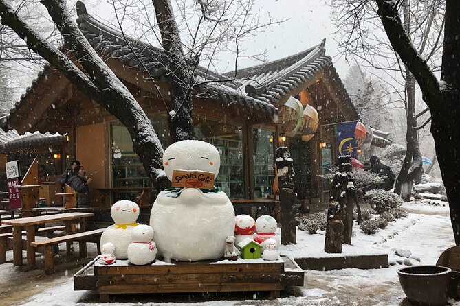 Eobi Ice Valley / Elysian Ski Resort / Nami Island - Returning to Seoul after a full winter day