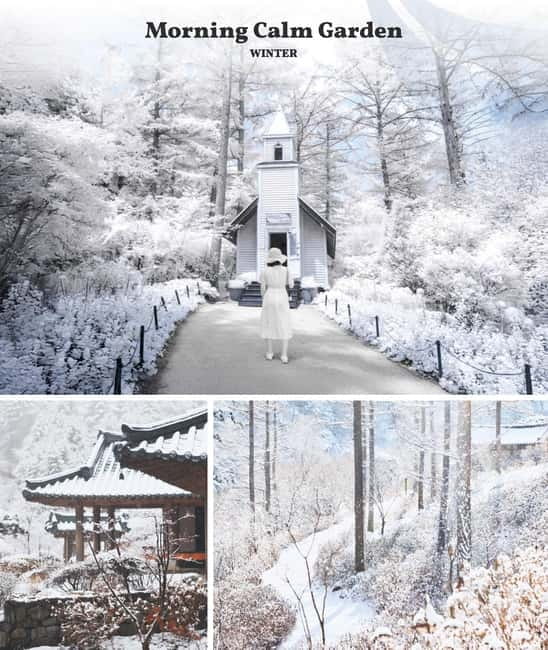 Eobi Ice Valley & Nami & Railbike & Petite & Morning Calm - Three and a half hours on Nami Island