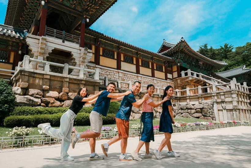 From Busan: Gyeongju Small Group Photo Tour & Hotel Pick-up - Gyeongbuk Millennium Forest Gardens, 30 minutes