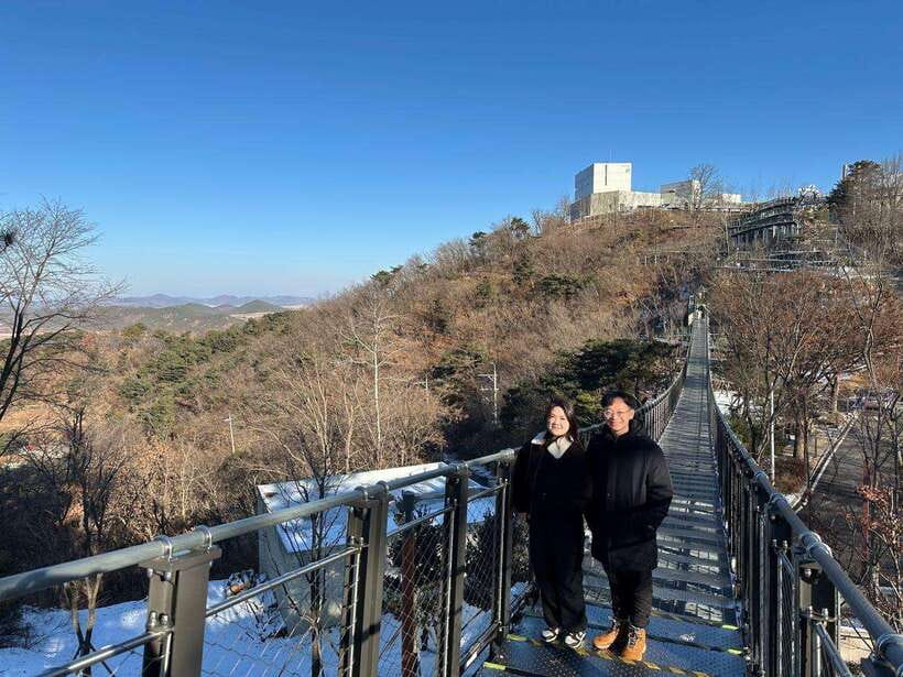 From Seoul: Aegibong Starbucks Observatory & DMZ View - The guides and the feel of the day