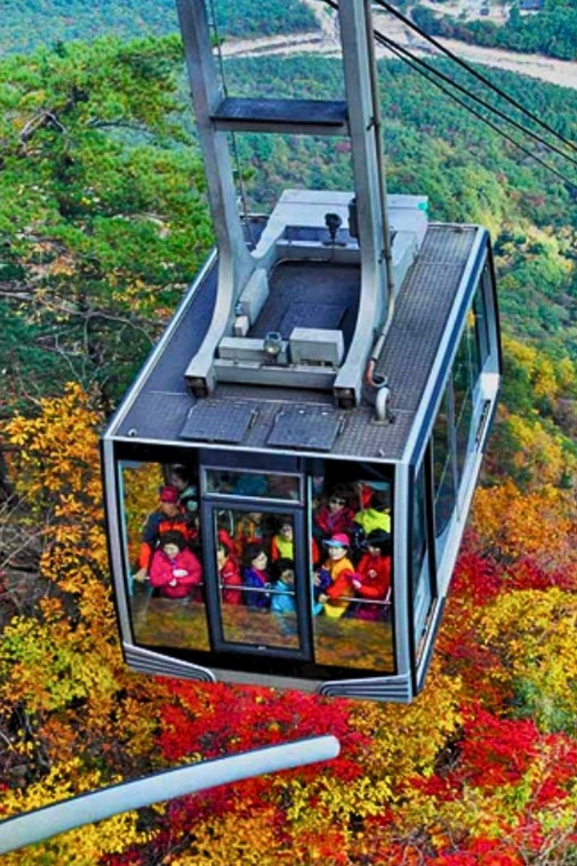 From Seoul: Seoraksan Mountain with Cable Car- Shuttle Bus - The Seoraksan cable car to Gwongeumseong Fortress