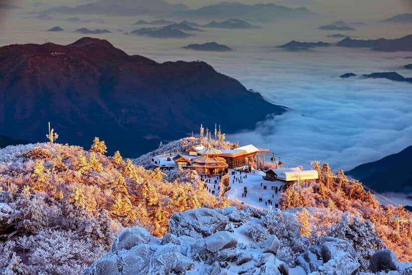 From Seoul: Snow-Capped Beauty of Deogyusan National Park - A Korean dinner at the end of the day