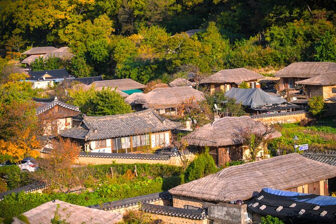 Gyeongju UNESCO World Heritage Guided Day Tour from Busan - Woljeonggyo Bridge after dark approaches