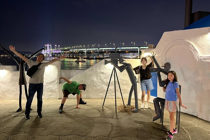 Happy^^ Busan Night Yacht Tour (Private Group Max6) - The guide and the value of a private minivan