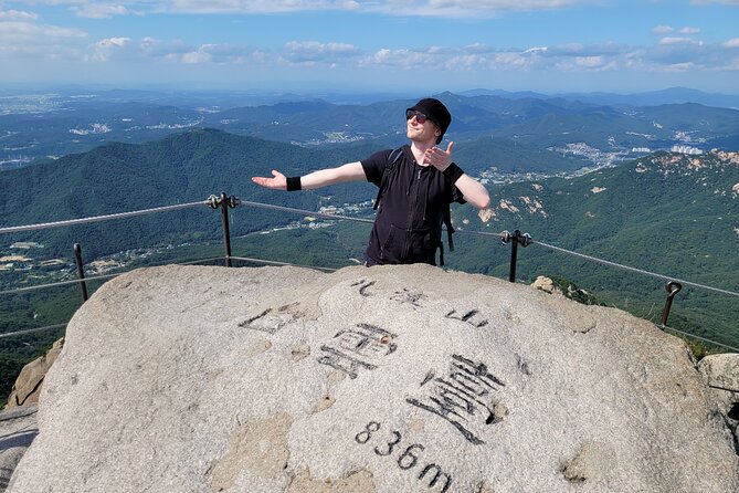 Hiking Adventure Bukhansan Highest Peak & Old Buddhist temples visit (Lunch inc) - Climbing through Bukhansan National Park
