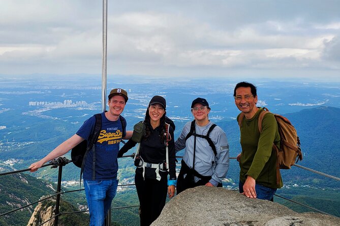 Hiking Adventure Bukhansan Highest Peak & Old Buddhist temples visit (Lunch inc) - Reaching Baekundae, Seoul’s high point