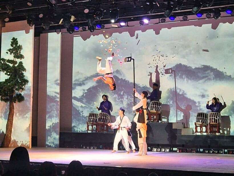 Jeju: All Inclusive Private East Jeju Tour w/ Taekwondo Show - Taekwondo at Jeju Arirang Performance Hall
