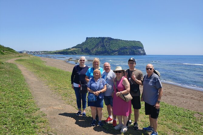Jeju bus tour with professional English guide for cruise customer - The Gangjeong route adds Jeju’s south coast