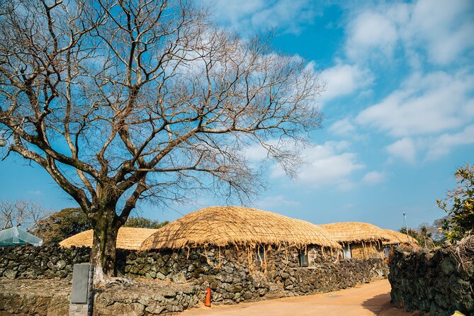 Jeju island Eastern UNESCO site Full Day Guided Tour - Seongeup Folk Village shows traditional Jeju life