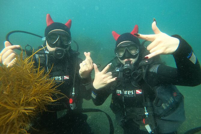 Jeju Island, Seongsan Ilchulbong, Discover Scuba Diving - Changing and equipment fitting take another 15 minutes