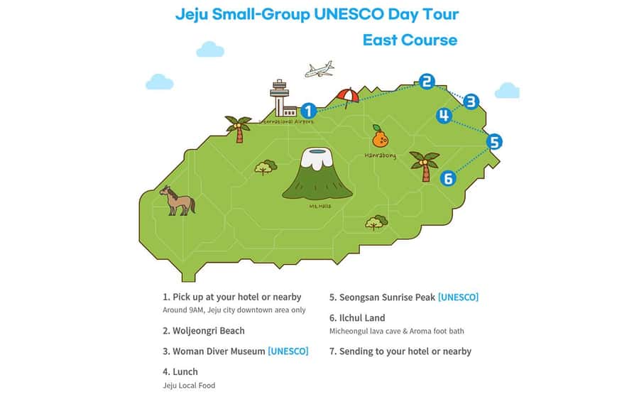 Jeju Premium Small Group UNESCO Day Tour - East - Key points to know before booking