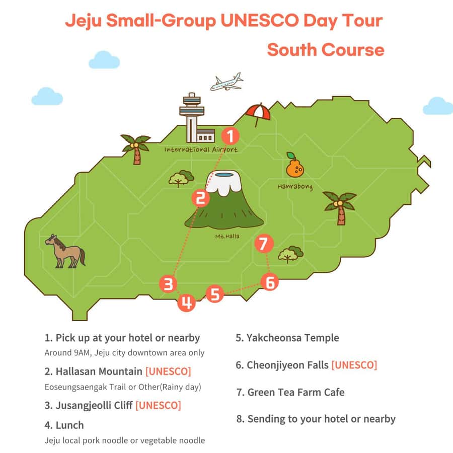 Jeju Premium Small Group UNESCO Day Tour - South - Why this tour works for a first day on Jeju