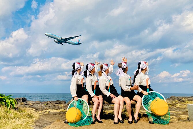 [Jeju] Private Photoshoot with Traditional pearl diver Haenyeo Costume - How the professional photoshoot works