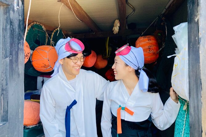 [Jeju] Private Photoshoot with Traditional pearl diver Haenyeo Costume - Starting at Miyas Closet in Jeju City