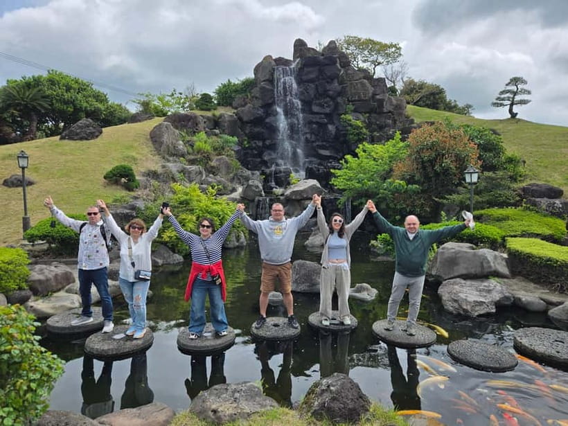 Jeju: Spirited Garden Entry Ticket - Traditional Korean trees, stone walls, and moving water