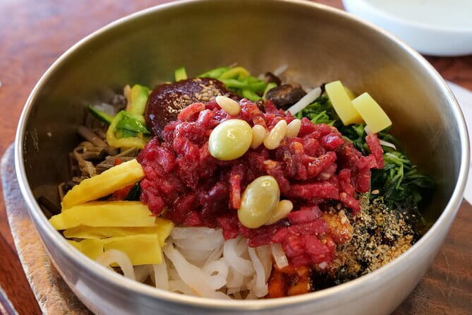 Jeonju Hanok Stay & Mt. Jiri Hiking from Seoul - Jeonju Hanok Village: food, lanes, and old rooftops