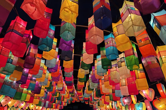 Jinju Namgang Yudeung Festival Bus tour from Busan - The river lanterns are the evening highlight