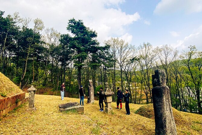 Korean Cemetery and Folklore Trek - Entering Yongmi-ri Cemetery Respectfully